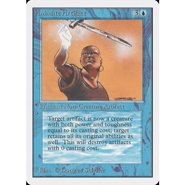 Magic: The Gathering Animate Artifact (049) Moderately Played