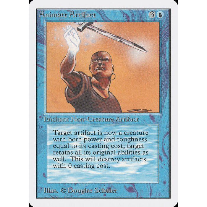 Magic: The Gathering Animate Artifact (049) Moderately Played