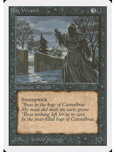 Magic: The Gathering Bog Wraith (096) Damaged