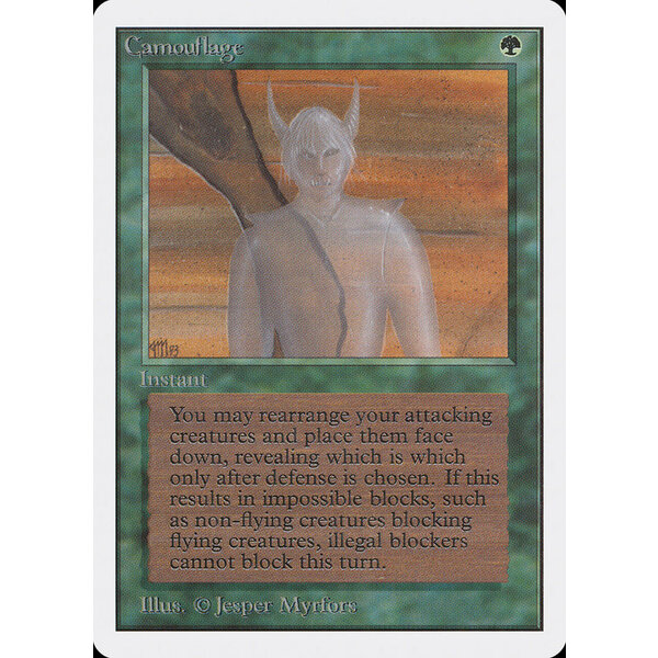 Magic: The Gathering Camouflage (188) Damaged