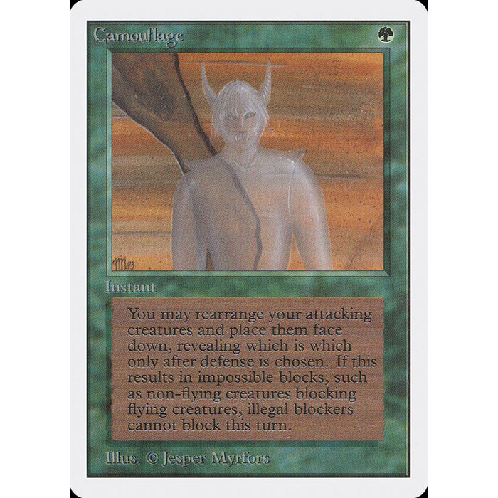 Magic: The Gathering Camouflage (188) Damaged