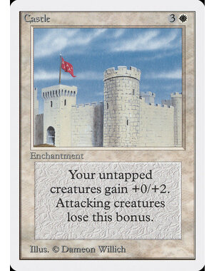 Magic: The Gathering Castle (009) Moderately Played
