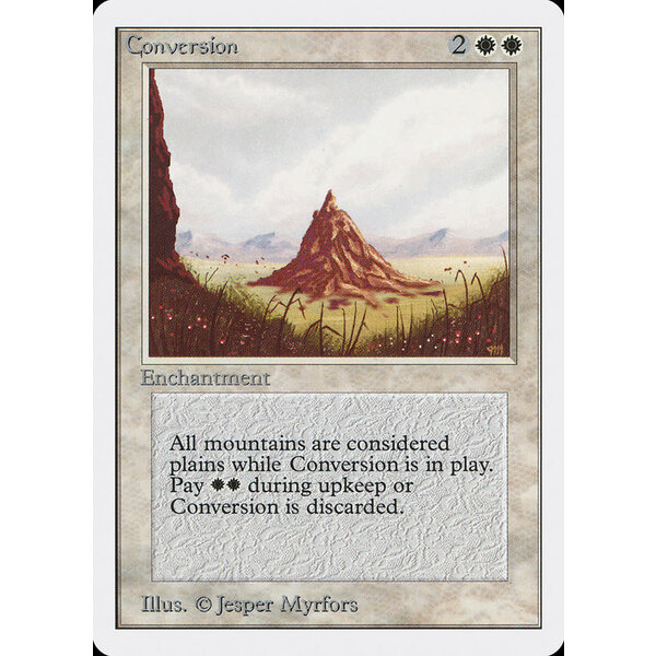 Magic: The Gathering Conversion (016) Moderately Played