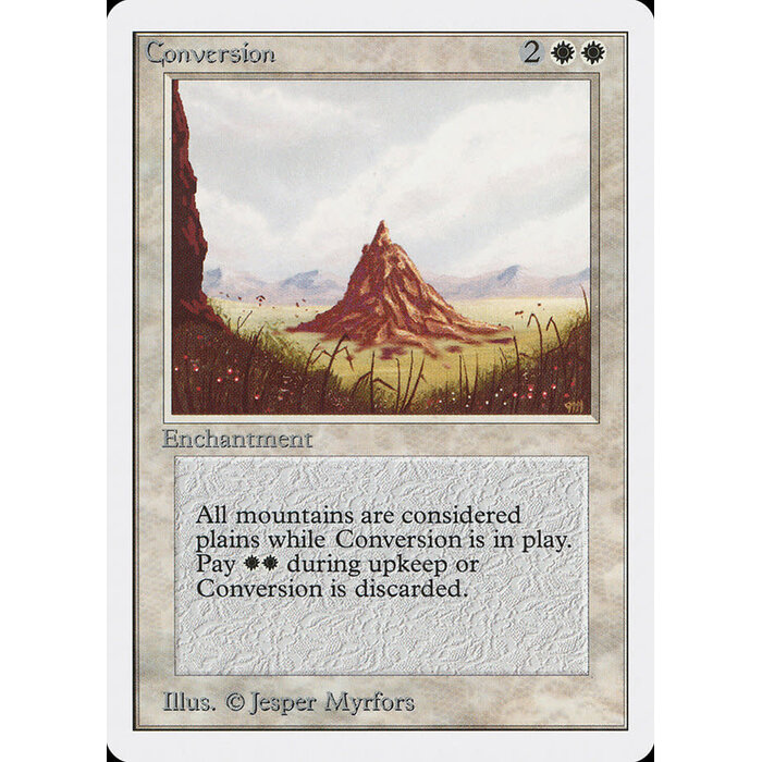 Magic: The Gathering Conversion (016) Moderately Played