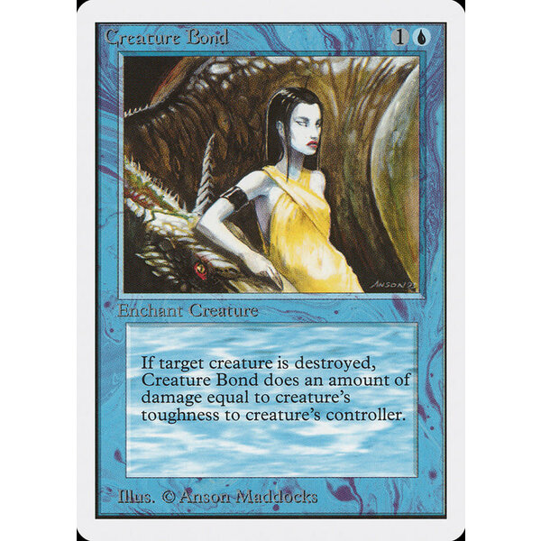 Magic: The Gathering Creature Bond (056) Damaged