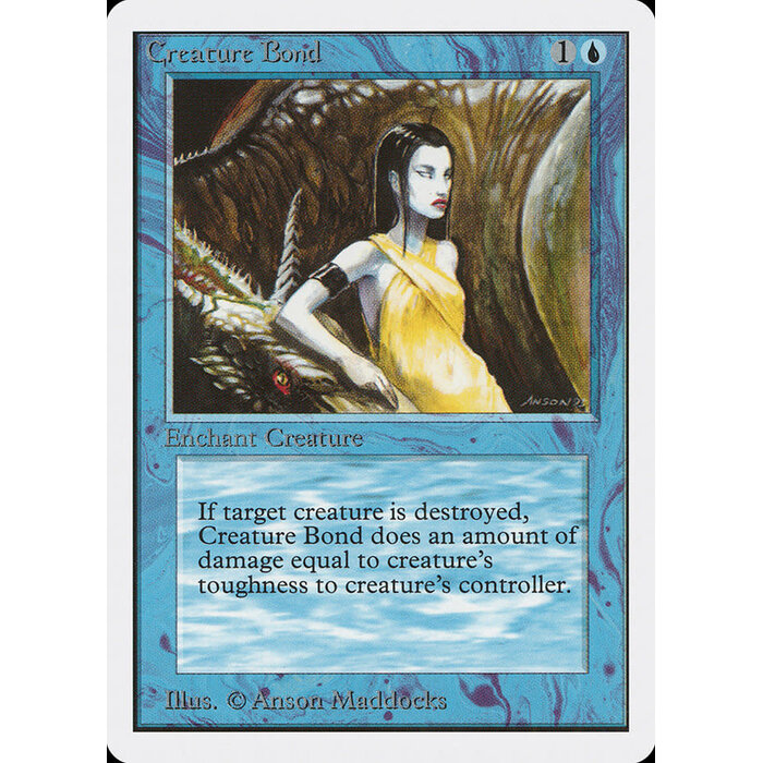 Magic: The Gathering Creature Bond (056) Damaged