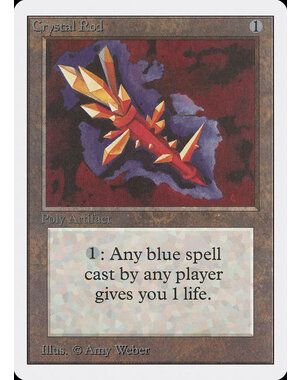 Magic: The Gathering Crystal Rod (240) Damaged