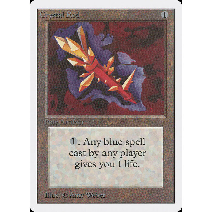Magic: The Gathering Crystal Rod (240) Damaged