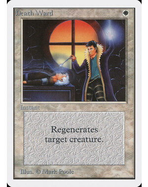 Magic: The Gathering Death Ward (018) Moderately Played