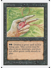 Magic: The Gathering Deathgrip (101) Heavily Played