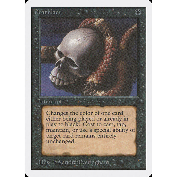 Magic: The Gathering Deathlace (102) Moderately Played