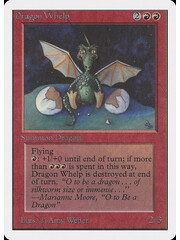 Magic: The Gathering Dragon Whelp (142) Damaged