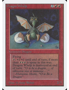 Magic: The Gathering Dragon Whelp (142) Damaged