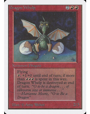 Magic: The Gathering Dragon Whelp (142) Damaged