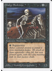 Magic: The Gathering Drudge Skeletons (107) Moderately Played