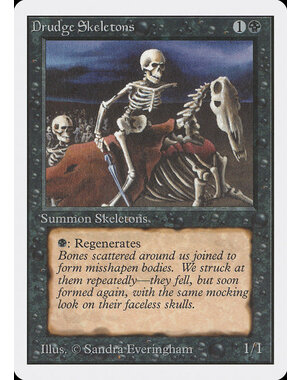 Magic: The Gathering Drudge Skeletons (107) Moderately Played
