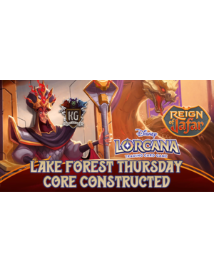 Disney Lorcana 6/19/25 Lake Forest Thursday Lorcana Core Constructed 630 PM