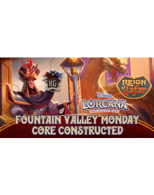 Disney Lorcana 6/30/25 Fountain Valley Monday Lorcana Core Constructed 630 PM