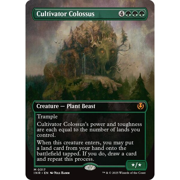 Magic: The Gathering Cultivator Colossus (Borderless) (317) Lightly Played