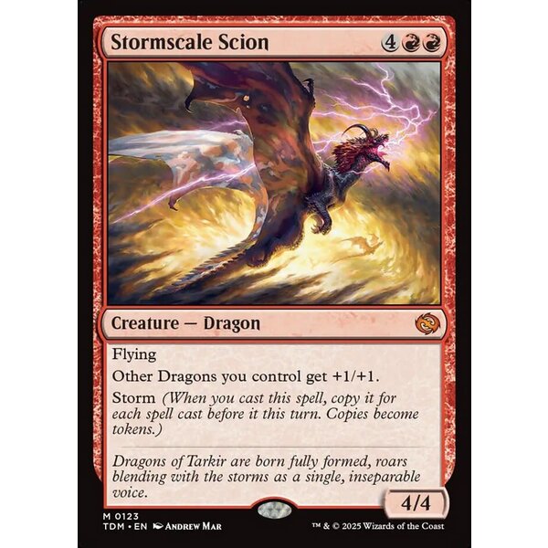 Magic: The Gathering Stormscale Scion (123) Lightly Played