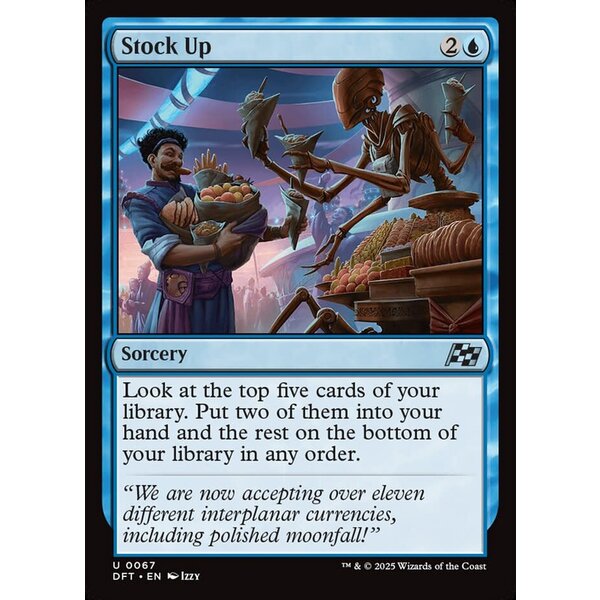 Magic: The Gathering Stock Up (067) Lightly Played