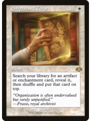 Magic: The Gathering Enlightened Tutor (Retro Frame) (263) Lightly Played Foil