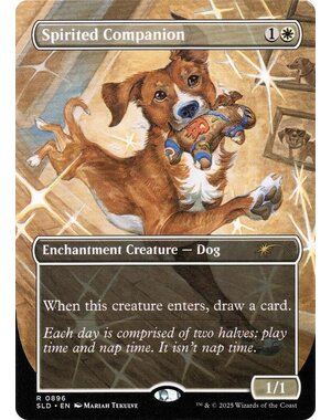 Magic: The Gathering Spirited Companion (896) Lightly Played