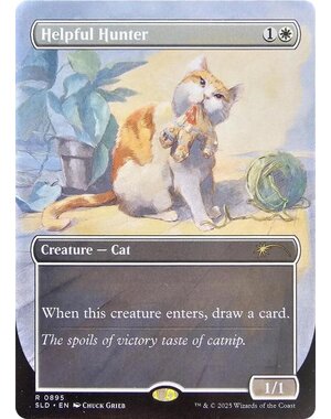 Magic: The Gathering Helpful Hunter (895) Lightly Played