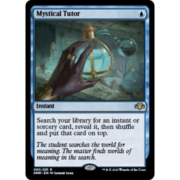 Magic: The Gathering Mystical Tutor (060) Lightly Played Foil