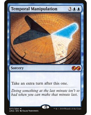 Magic: The Gathering Temporal Manipulation (077) Lightly Played