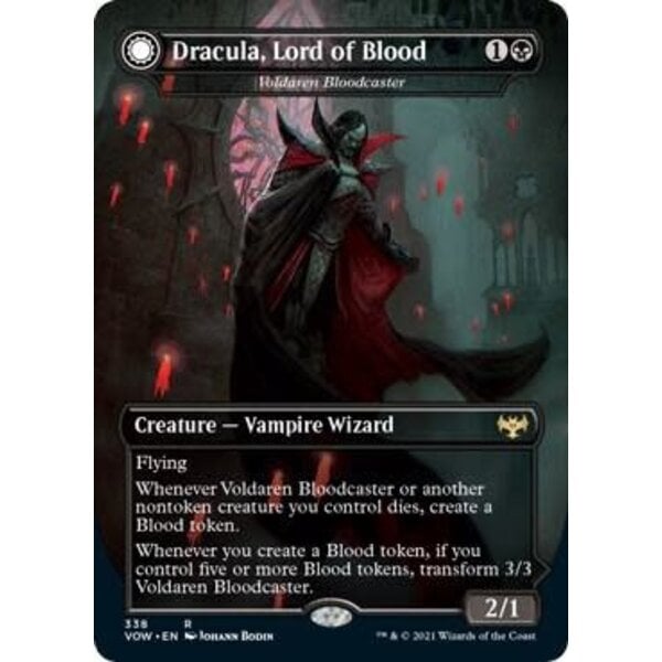 Magic: The Gathering Dracula, Lord of Blood - Voldaren Bloodcaster (338) Lightly Played