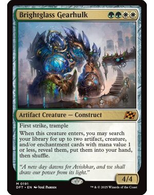 Magic: The Gathering Brightglass Gearhulk (191) Lightly Played