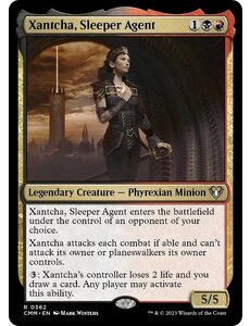 Magic: The Gathering Xantcha, Sleeper Agent (362) Lightly Played Foil