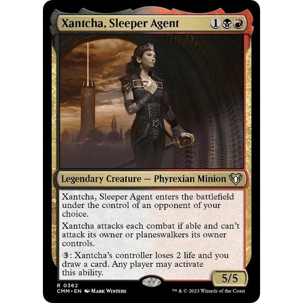 Magic: The Gathering Xantcha, Sleeper Agent (362) Lightly Played Foil