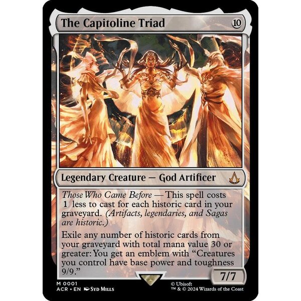 Magic: The Gathering The Capitoline Triad (001) Lightly Played