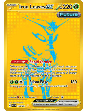 Pokemon Iron Leaves ex (176) Lightly Played