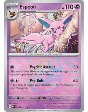 Pokemon Espeon (Master Ball Pattern) (033) Lightly Played