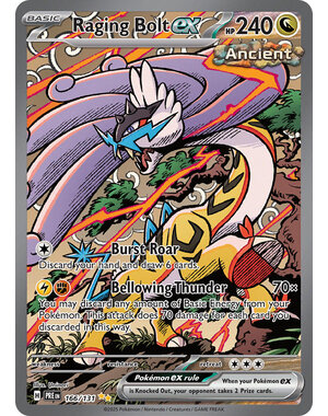 Pokemon Raging Bolt ex (166) Lightly Played