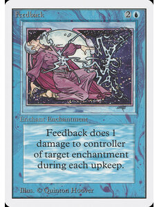 Magic: The Gathering Feedback (058) Moderately Played