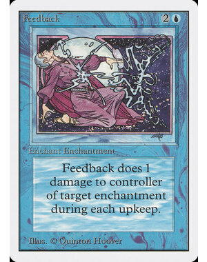 Magic: The Gathering Feedback (058) Moderately Played