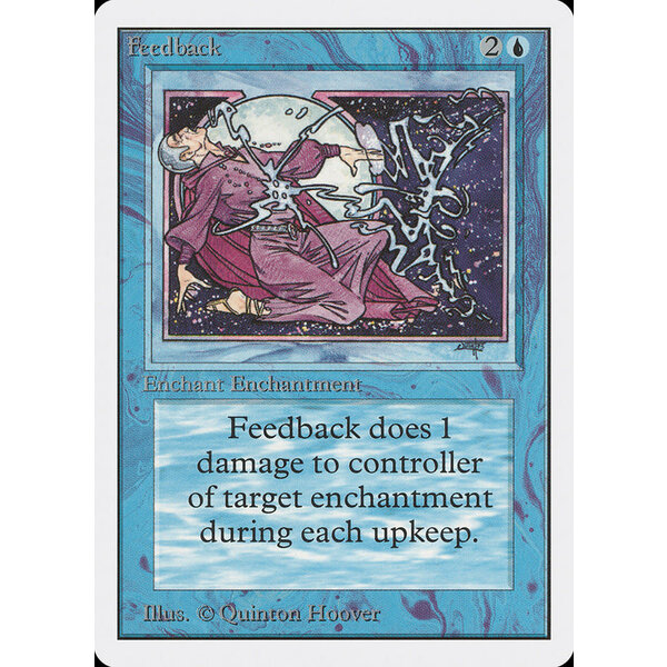 Magic: The Gathering Feedback (058) Moderately Played