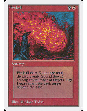 Magic: The Gathering Fireball (150) Heavily Played