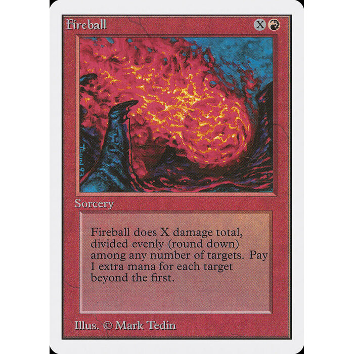 Magic: The Gathering Fireball (150) Heavily Played