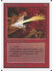 Magic: The Gathering Firebreathing (151) Moderately Played
