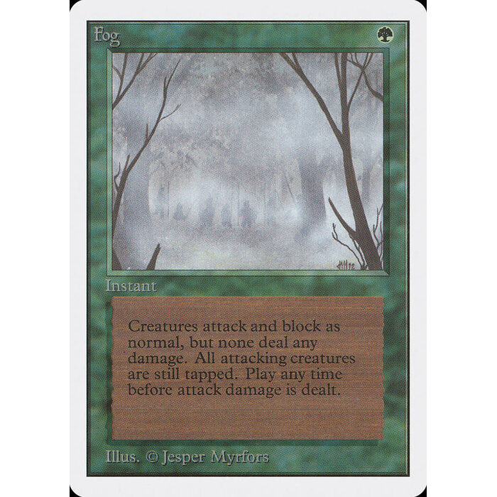 Magic: The Gathering Fog (194) Moderately Played