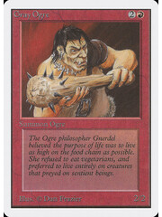 Magic: The Gathering Gray Ogre (157) Moderately Played