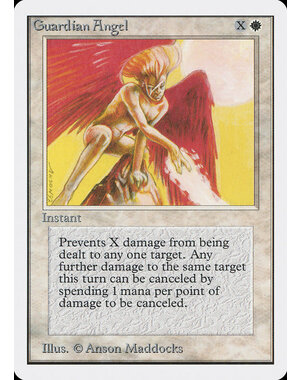 Magic: The Gathering Guardian Angel (022) Damaged