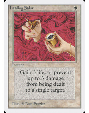 Magic: The Gathering Healing Salve (023) Damaged