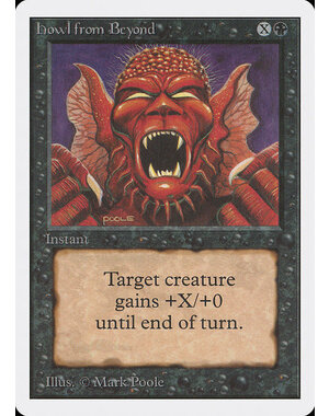 Magic: The Gathering Howl from Beyond (112) Damaged