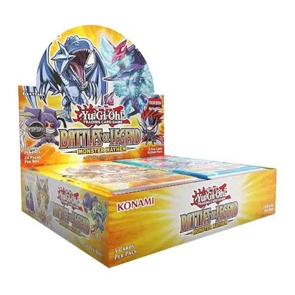 Konami Battles of Legend: Monster Mayhem Booster Box [1st Edition]